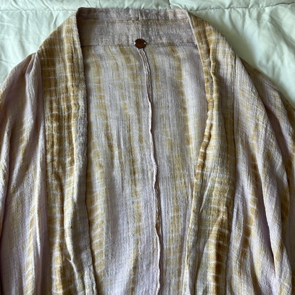 Free people one Sasha tie dye kimono - Picture 5 of 12